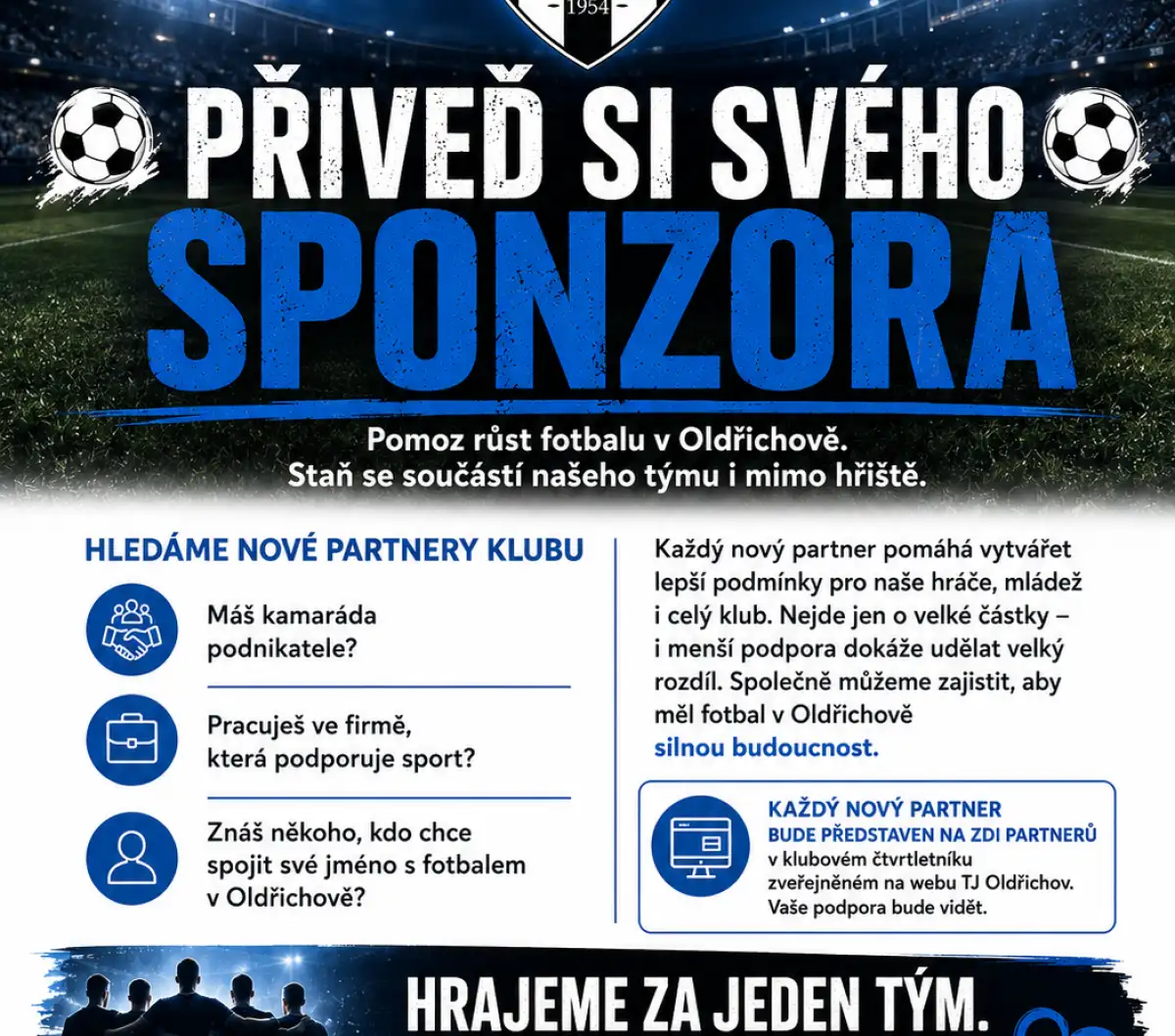Přiveď si svého sponzora